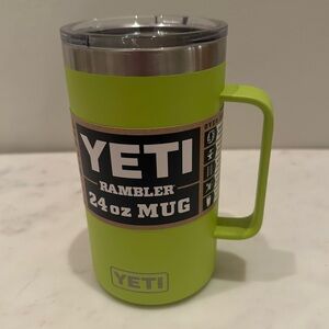 YETI Rambler 24oz Mug - chartreuse